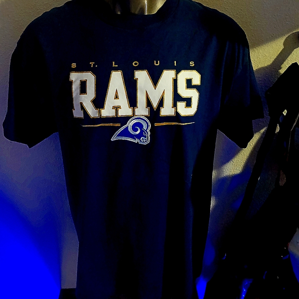 Retro Vintage St. Louis Rams Men's Fan T Shirt Size Men's XL NWT